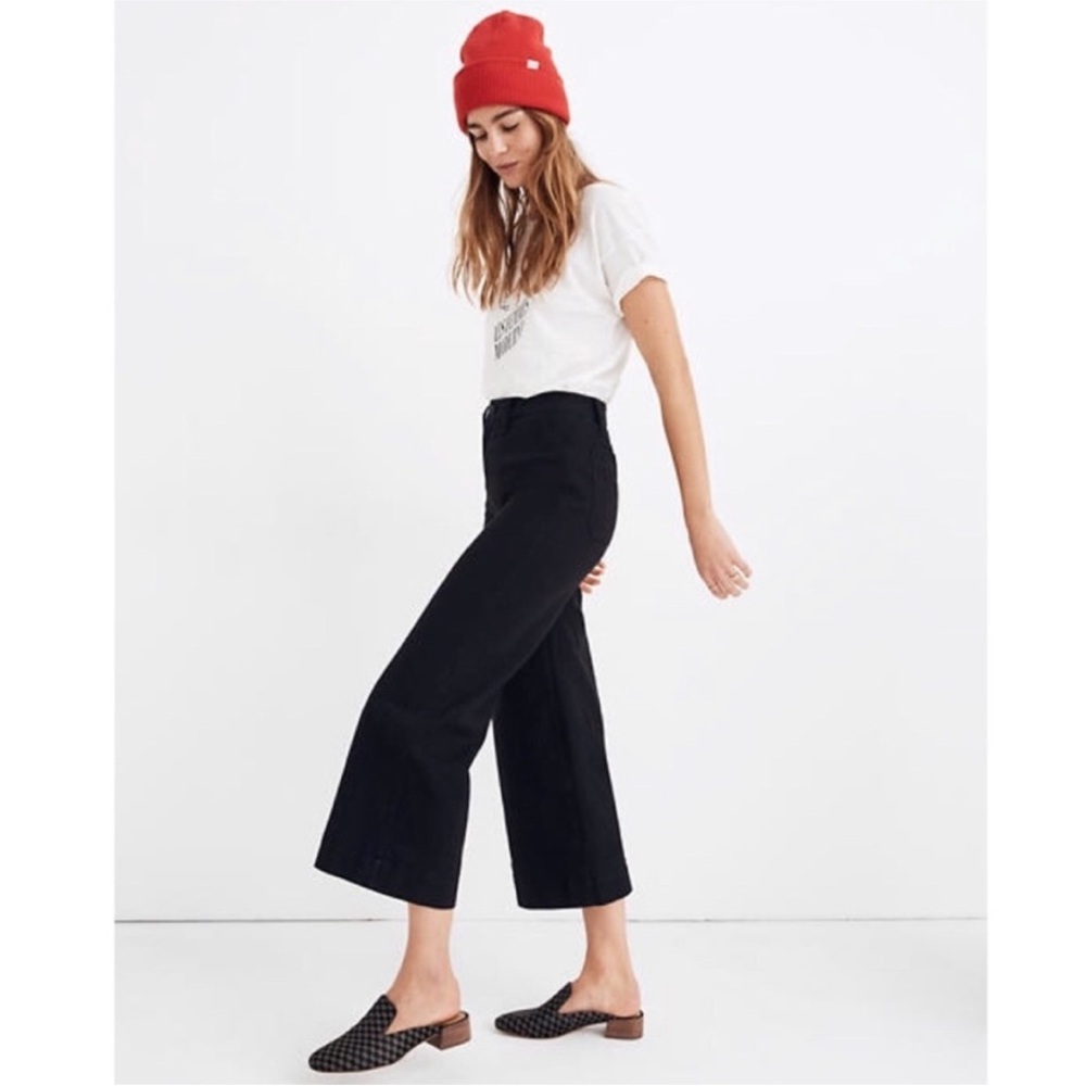 Madewell - Emmett Wide-Leg Crop Pants